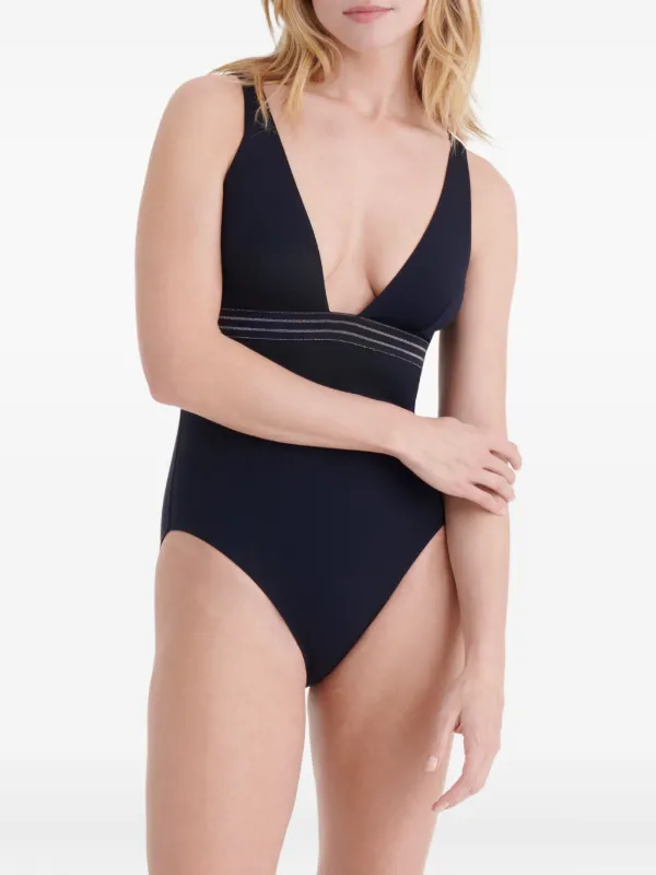 ワンピース水着 ERES Black Stretch Nylon Sillage Swimsuit Sillage swimsuit in black - Eres | Mytheresa