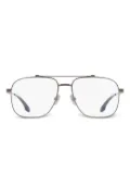 Victoria Beckham Eyewear double-bridge rectangle-frame glasses - Gold