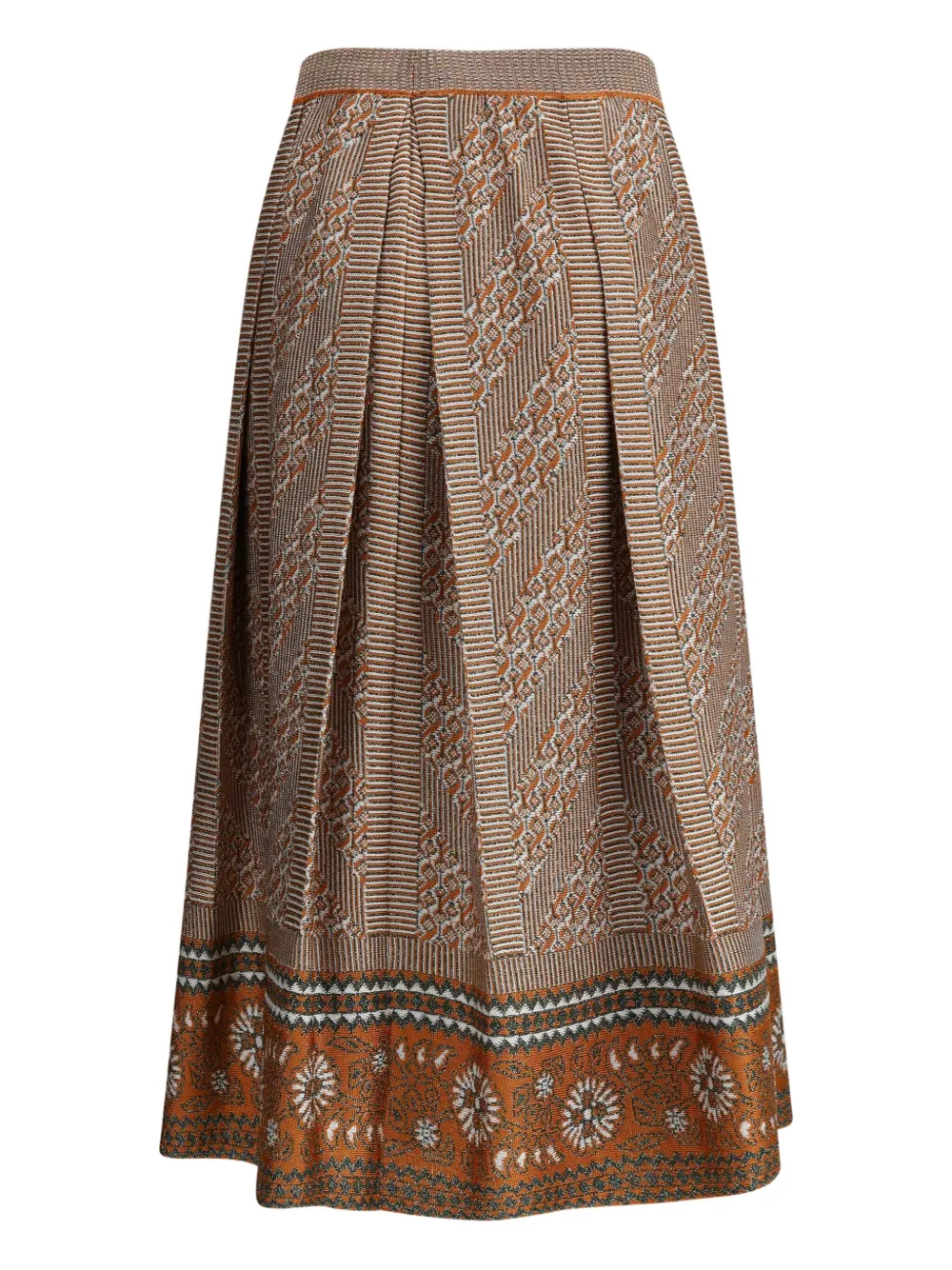 Valentino Garavani lurex jacquard knitted skirt | Straight Skirts | Image 2
