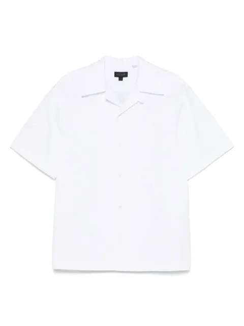 Lacoste logo-patch shirt