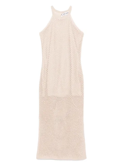 DKNY open-knit maxi dress