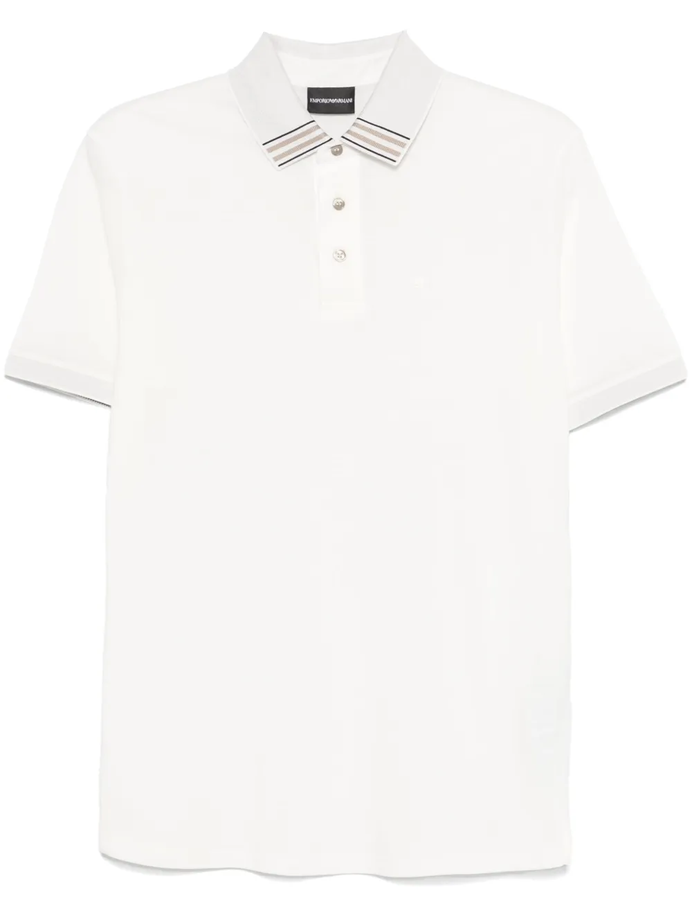 piqué-weave polo shirt