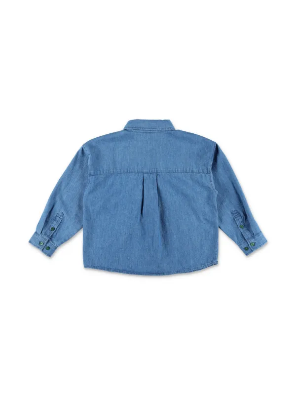 minirodini タグ付きボタンダウンシャツ 大人もOK！MONCLER2023⁄24秋冬新作 チェック柄シャツ 12A⁄14A