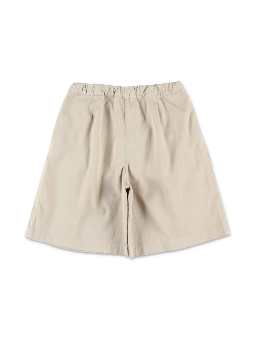 Il Gufo pleated bermuda shorts - Beige