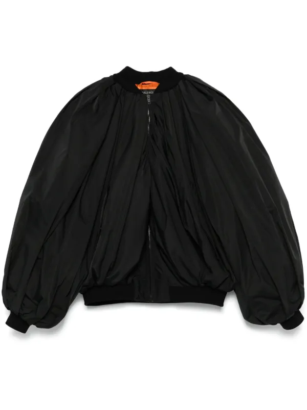 【関税&送料込み】Balenciaga Draped Bomber Jacket In Techn 29286296_58387654_600.jpg