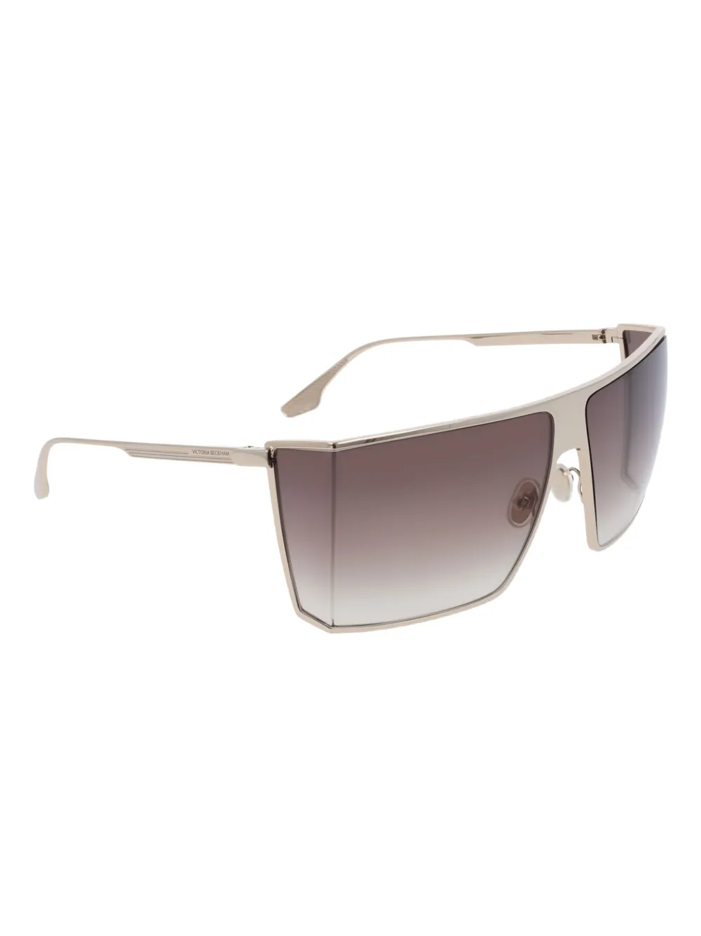 Victoria Beckham Eyewear Zonnebril met oversized montuur - Goud