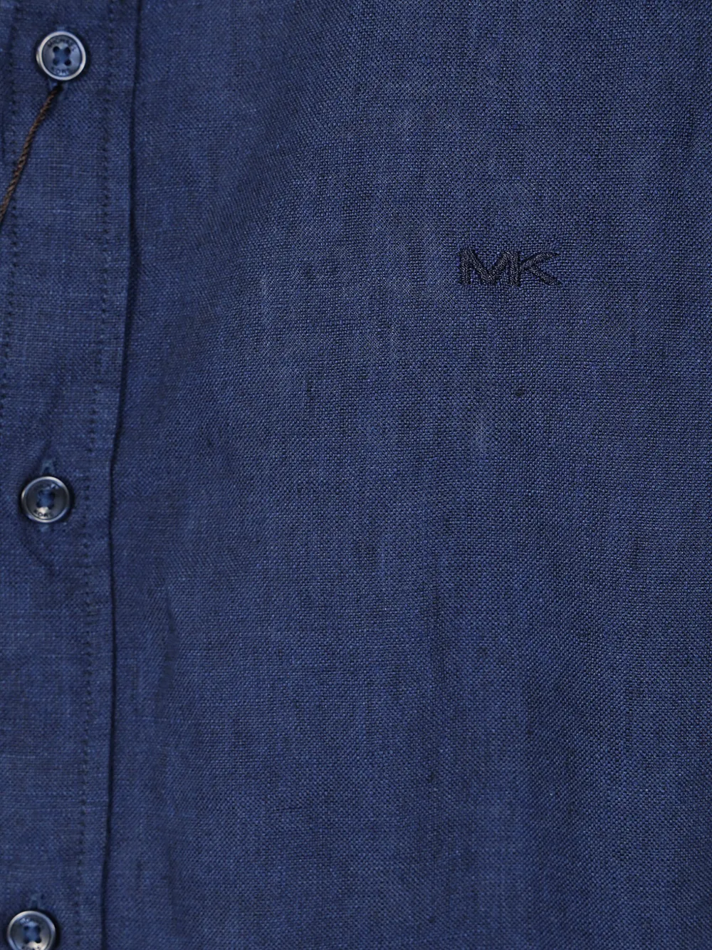 Michael Kors Overhemd met geborduurd logo Blauw