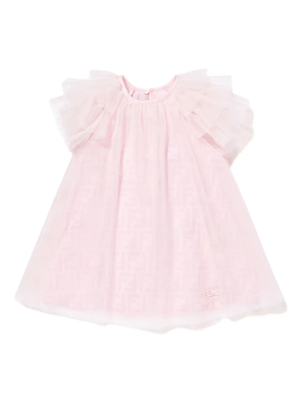 Fendi Kids チュール ワンピース - ピンク Fendi Kids チュール ワンピース - ピンク