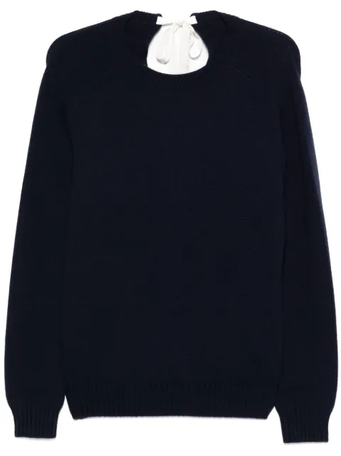 Carven سويتر برباط خلفي