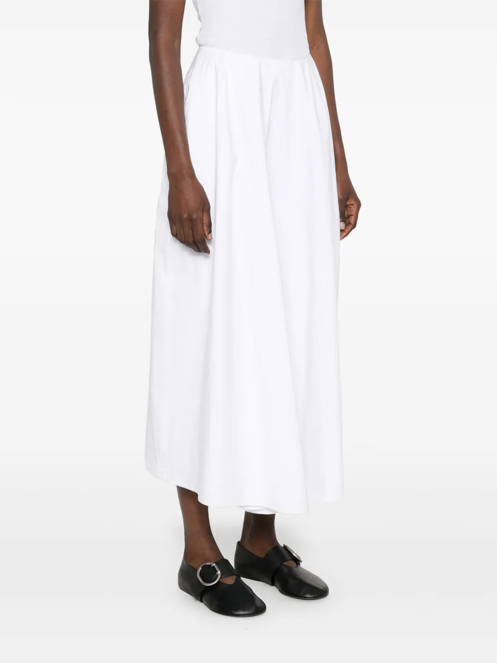 CARVEN COTTON MIDI SKIRT