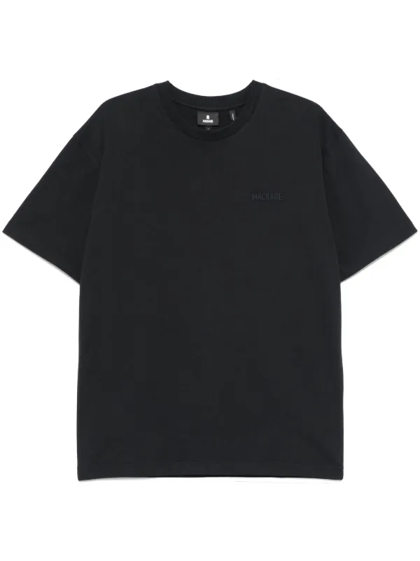 Mackage Logo-motif T-shirt in Blue