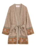 Valentino Garavani lurex jacquard cardigan - Neutrals