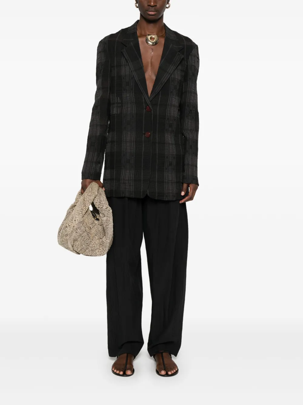 Alysi checked blazer | Blazers | Image 2