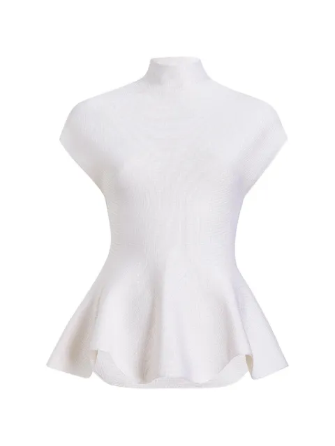 KHAITE Andra peplum-hem top