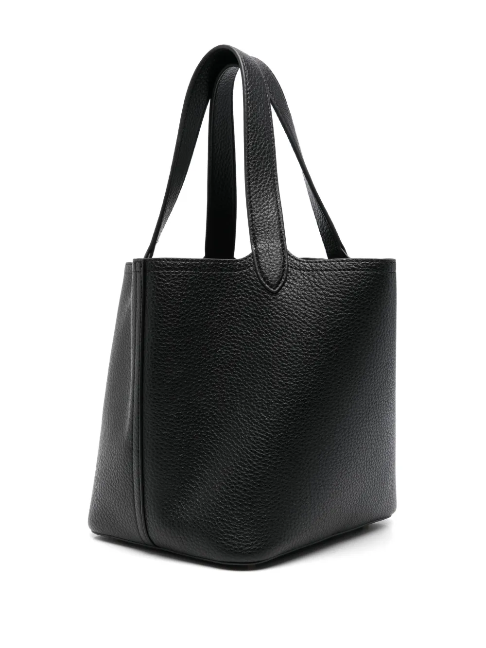 ELISABETTA FRANCHI SMALL LOGO-CHARM TOTE BAG