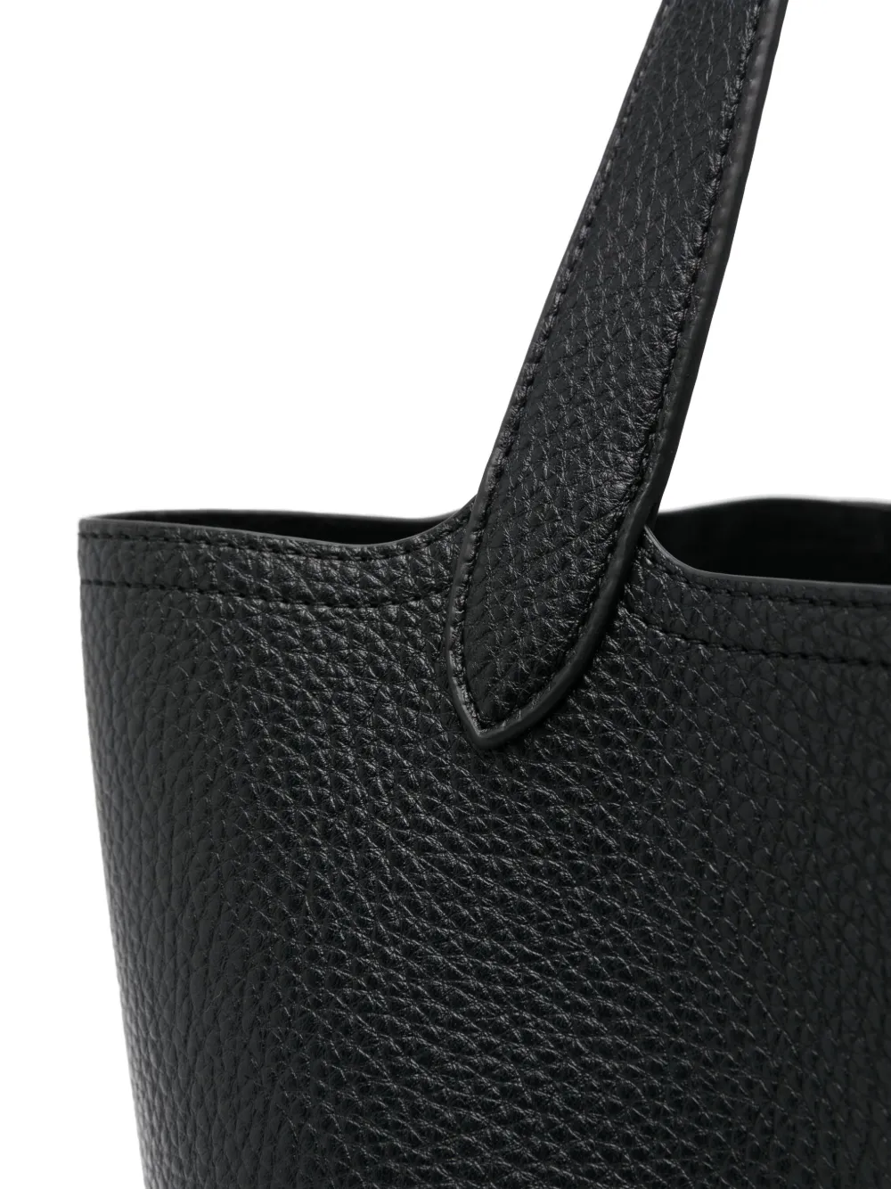 ELISABETTA FRANCHI SMALL LOGO-CHARM TOTE BAG
