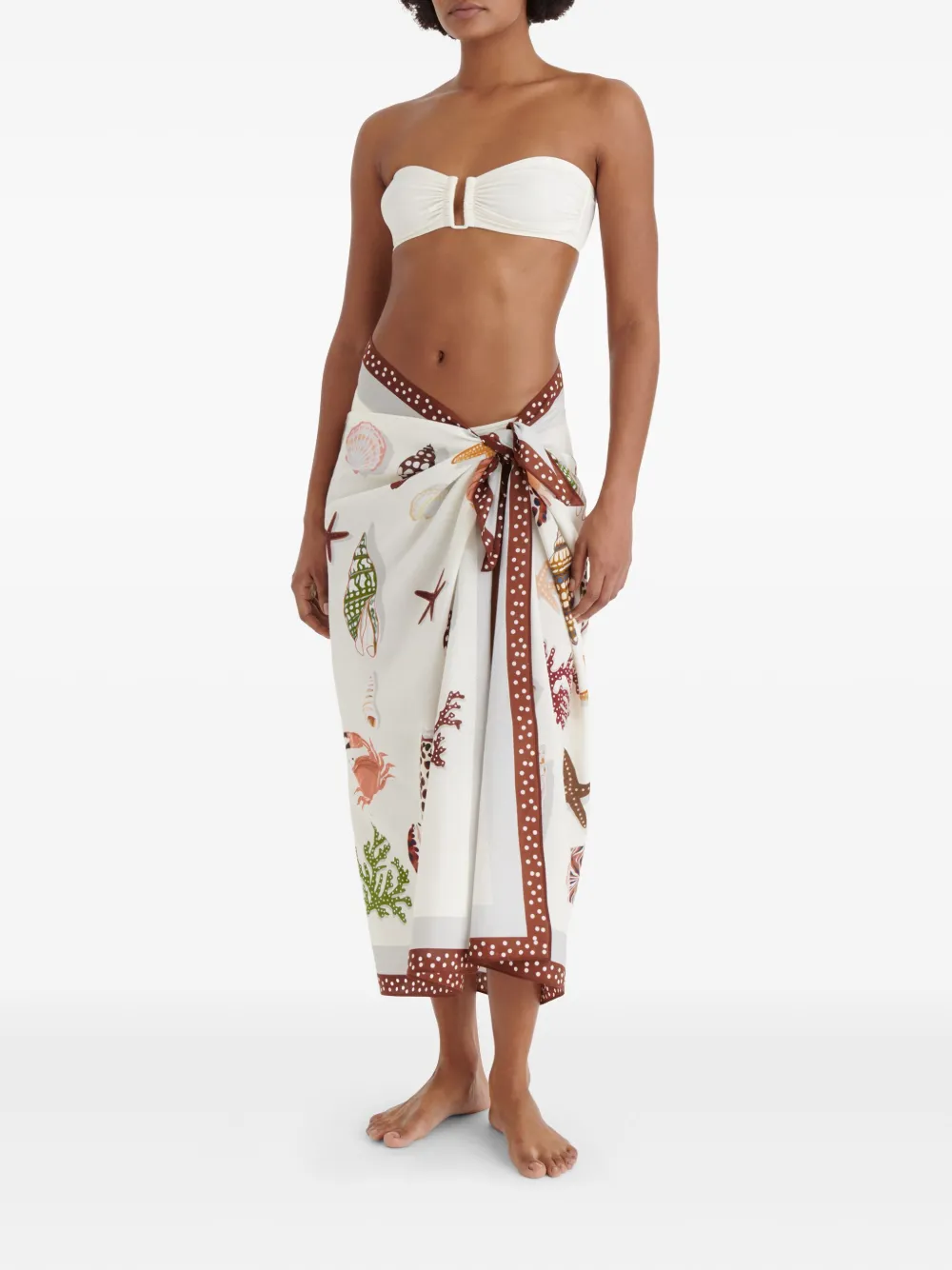 Eres Latte Beach Cover-up In White