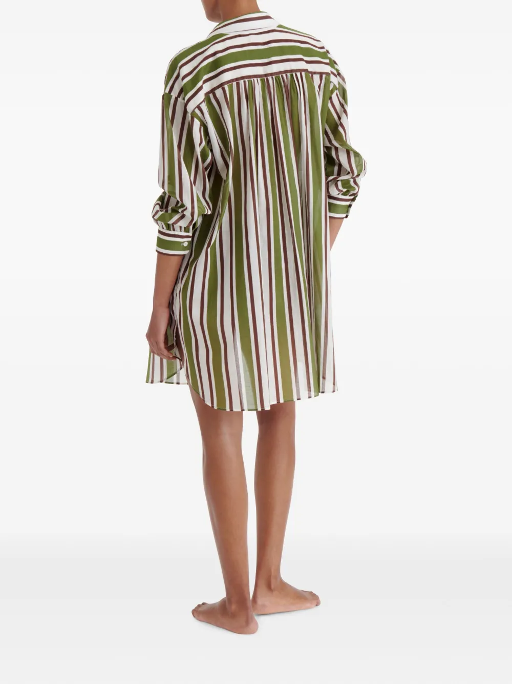 ERES Season gestreepte blouse Groen