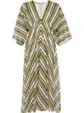 ERES Summer striped dress - Green