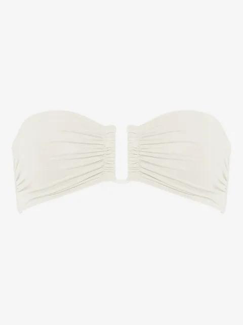 ERES Show ruched bandeau bikini top