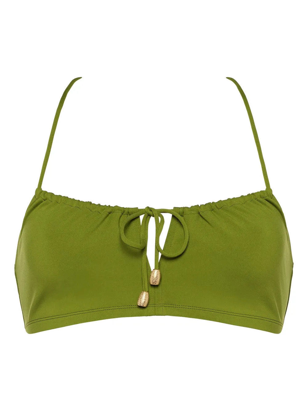 ERES Abysses cropped bikinitop Groen