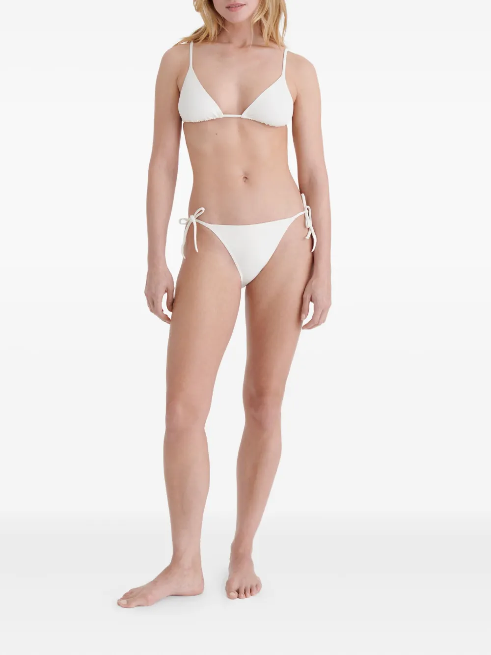 ERES Malou bikinislip met gestrikte zijkant Wit