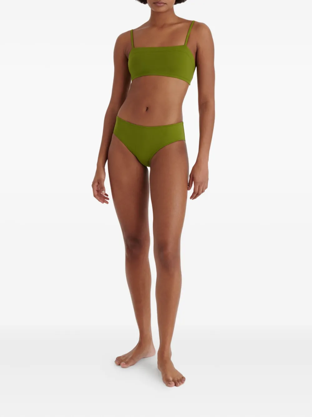 ERES Bikinitop met print Groen