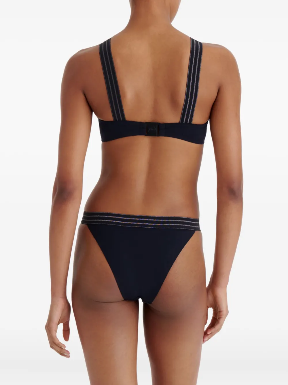 ERES Rendez-Vous bikinitop met gekruiste bandjes Zwart