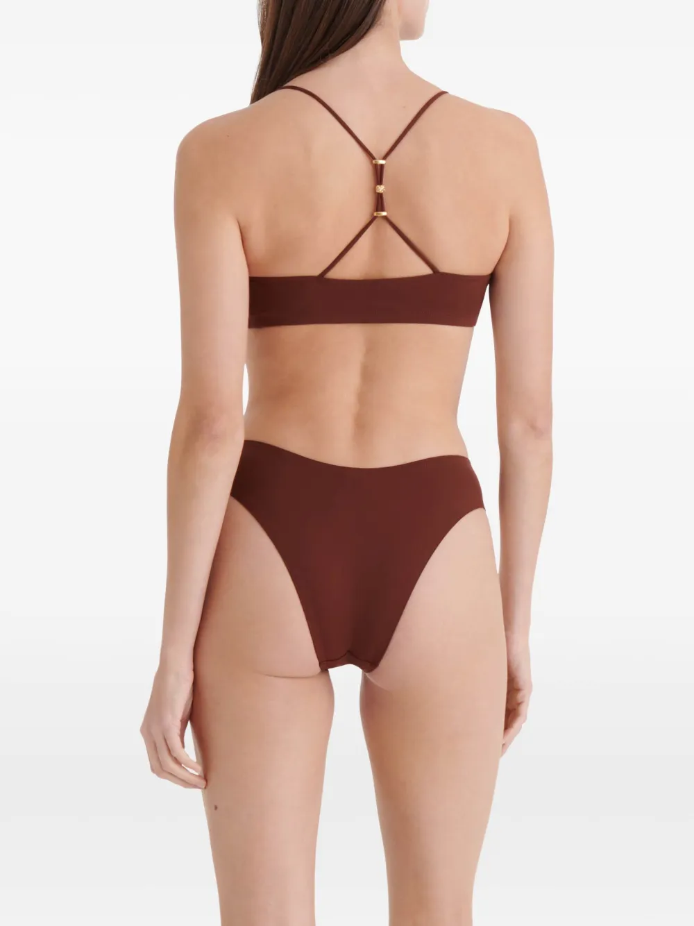 ERES Abysses cropped bikinitop Bruin
