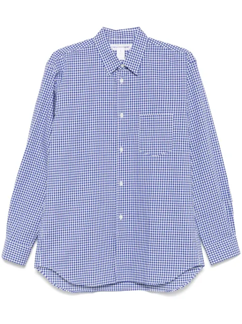 Comme Des Garçons Shirt قميص بنقش كاروهات