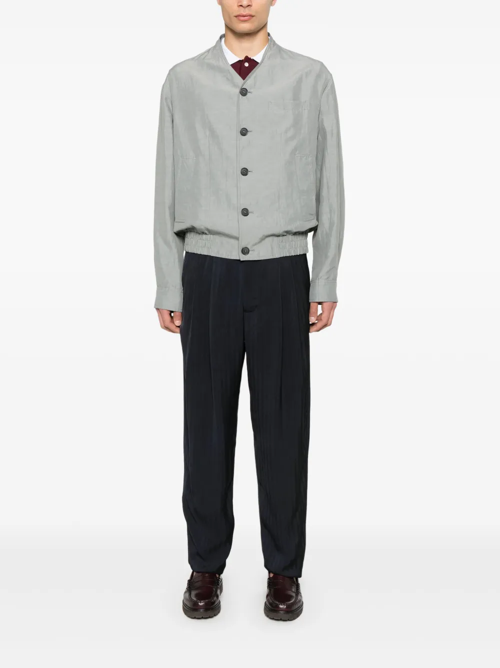 Giorgio Armani chamarra bomber texturizada | Chamarras bomber | Image 2