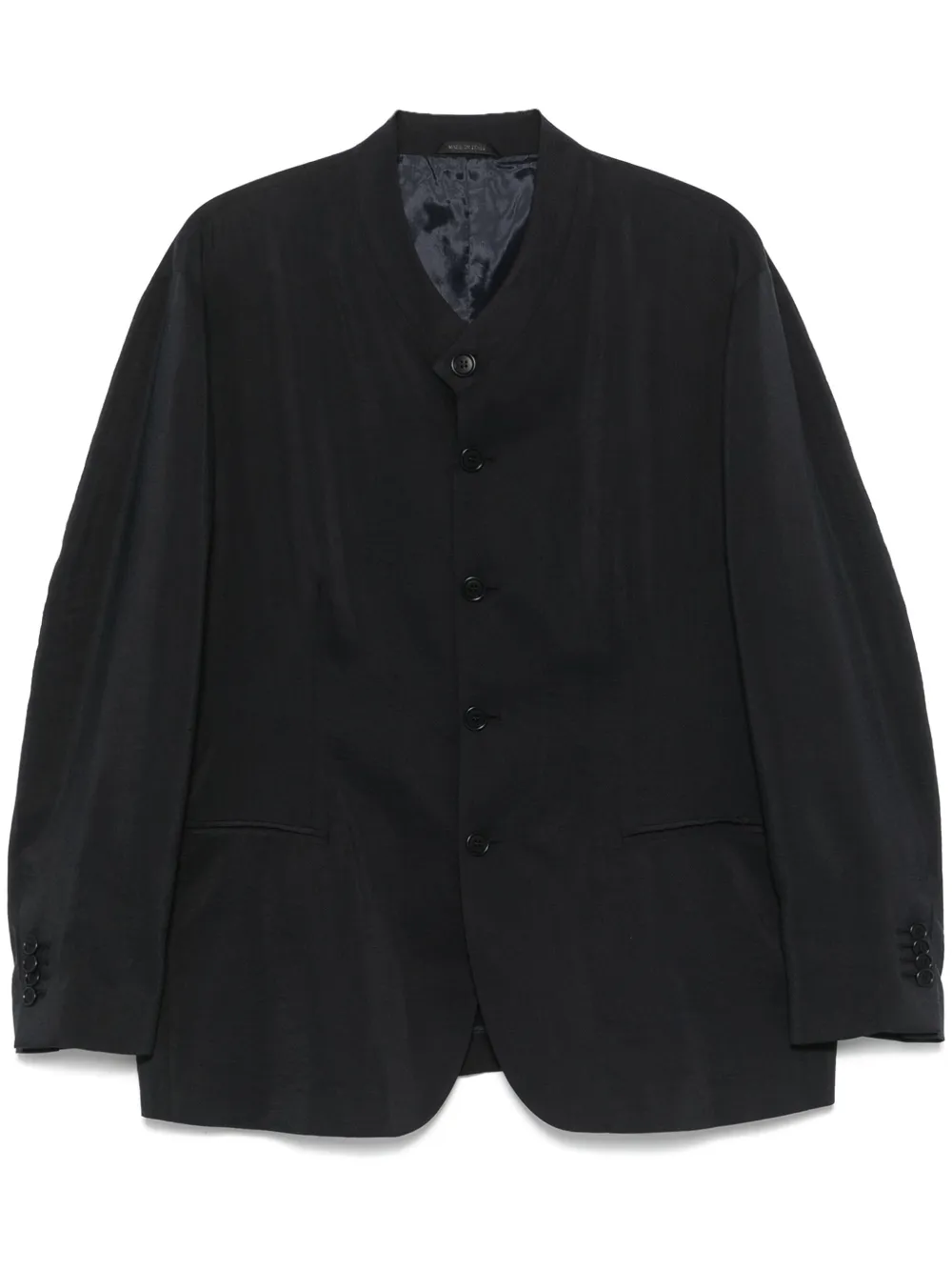Giorgio Armani Gewatteerde blazer Blauw