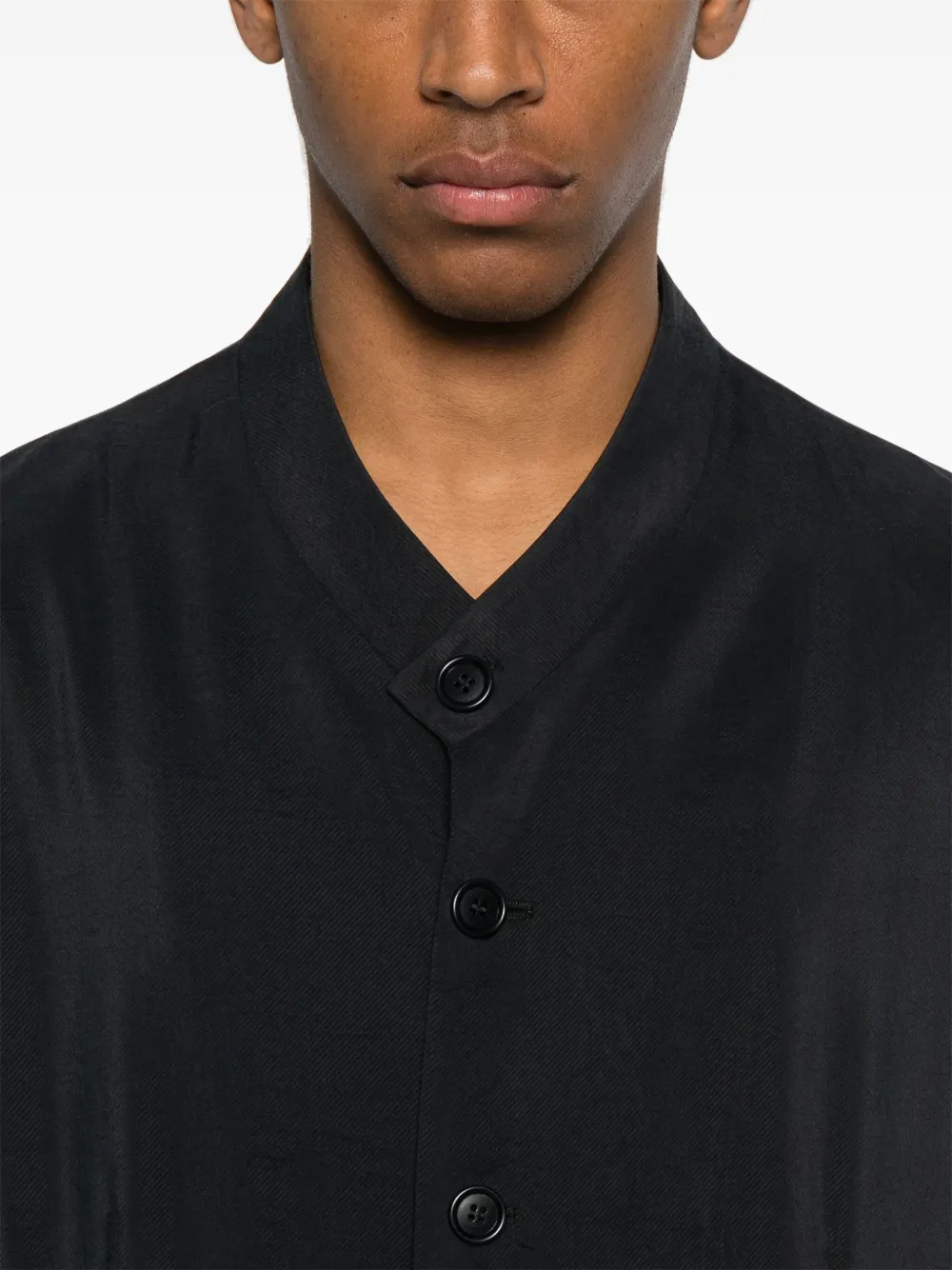 Giorgio Armani Gewatteerde blazer Blauw