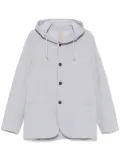 Eleventy hooded blazer - Grey