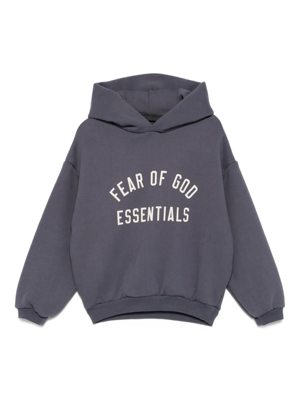 FEAR OF GOD ESSENTIALS KIDS Hoodie met logoprint Blauw