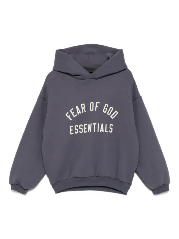 FEAR OF GOD ESSENTIALS KIDS ロゴ パーカー | ブルー | FARFETCH JP