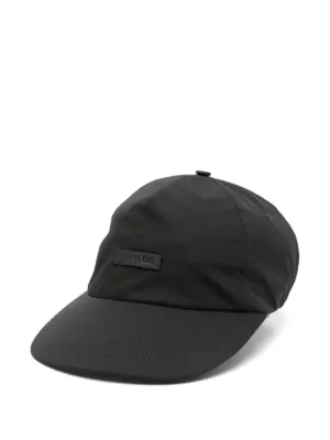 OUR LEGACY ナイロン　ベースボールキャップ ブラック OUR LEGACY ベースボールキャップ | ブラック | FARFETCH JP
