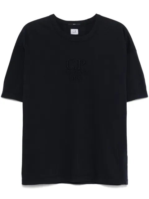 C.P. Company logo-embroidered T-shirt