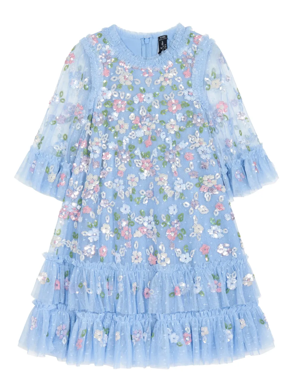 NEEDLE & THREAD KIDS Abito con paillettes | blu | Image 1