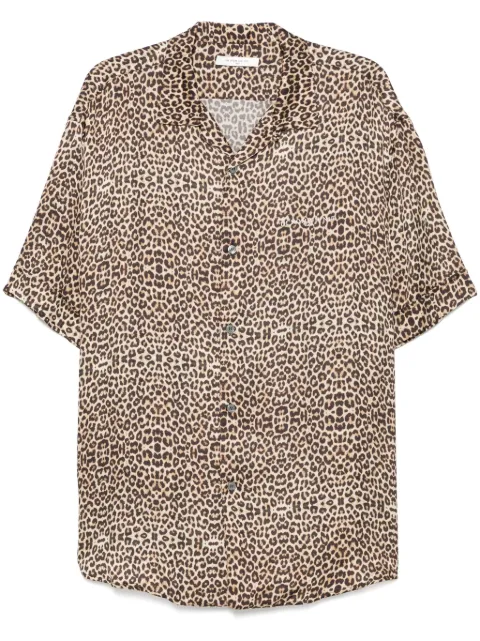 Ih Nom Uh Nit playera con estampado de leopardo