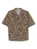 ASPESI leopard-print shirt - Brown