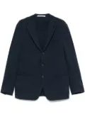 Eleventy waffle-knit blazer - Blue