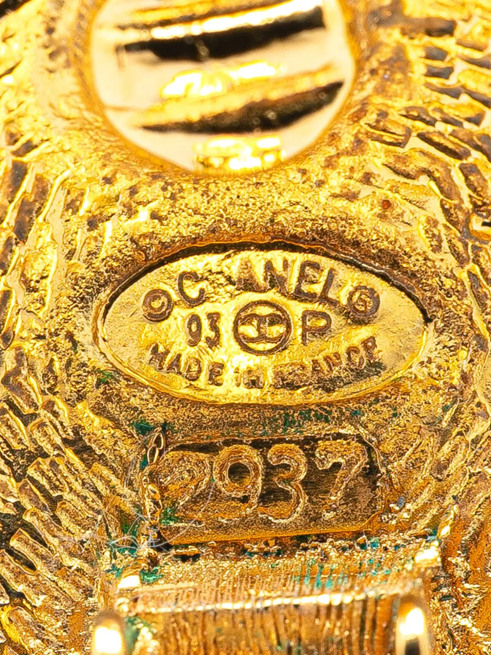 CHANEL Pre-Owned Orecchini a clip CC placcati in oro 1993 | Gioielleria Pre-owned | Image 3