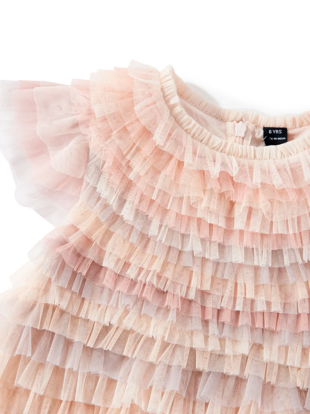 Needle & Thread Ruffle-detail Dress In Pink