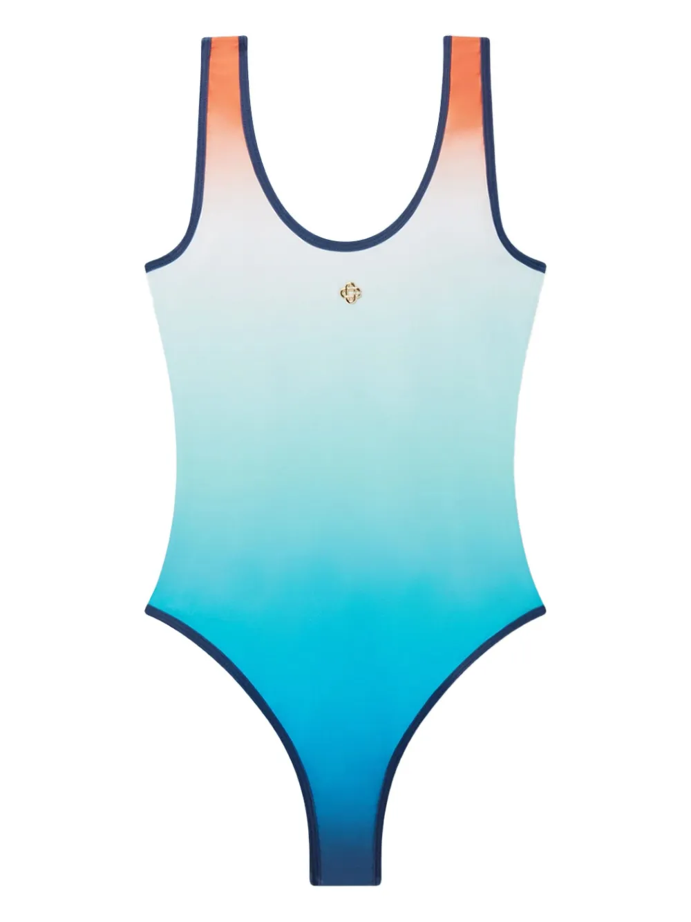 Casablanca gradient swimsuit | Orange | Image 1