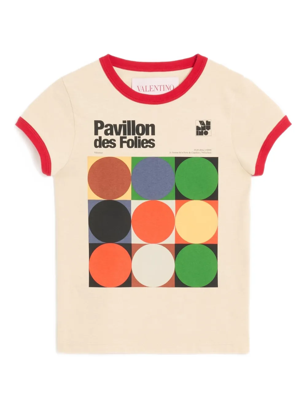 Valentino Garavani T-shirt con grafica - Toni neutri