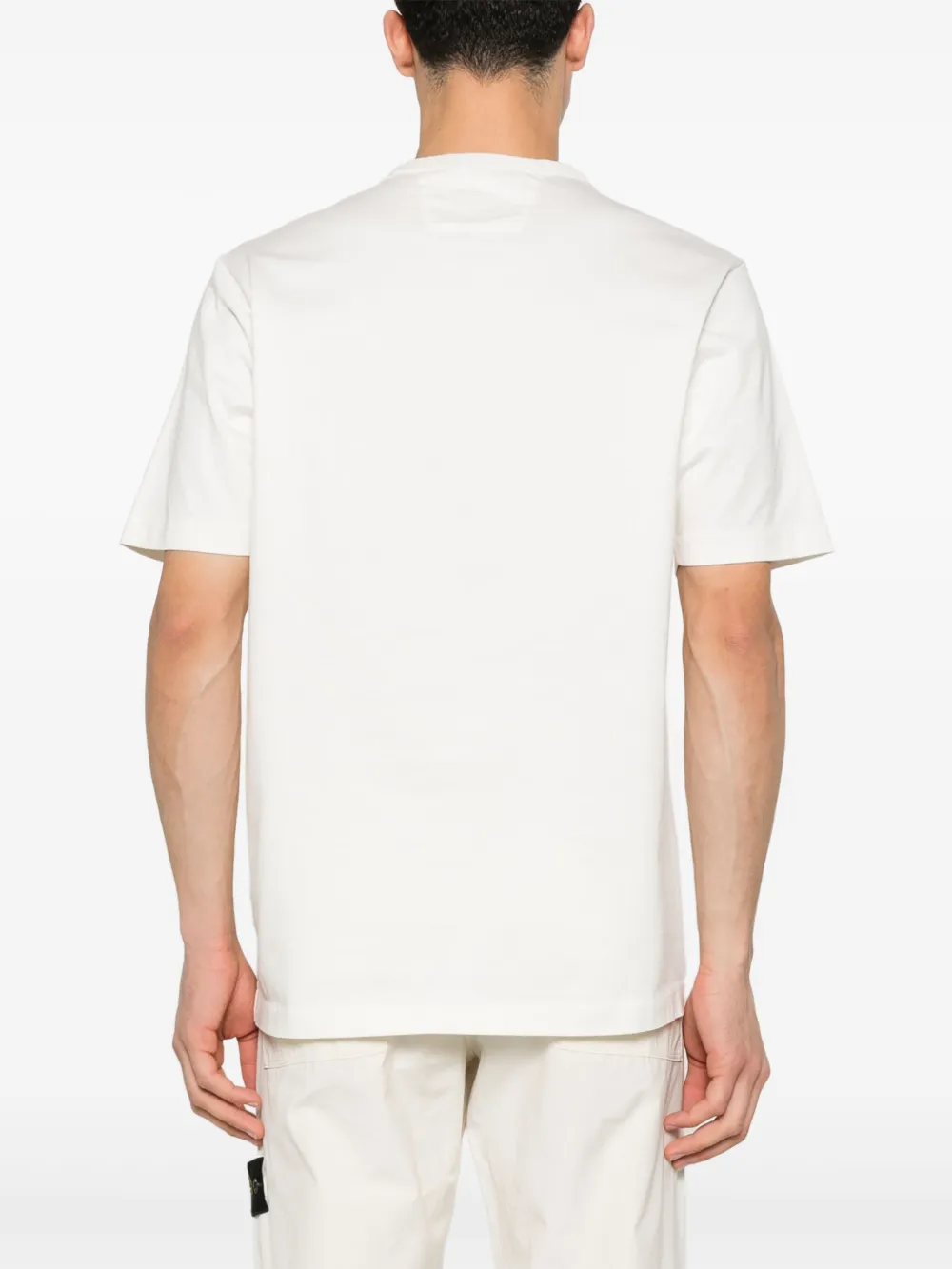 C.P. Company T-shirt met logoprint Wit