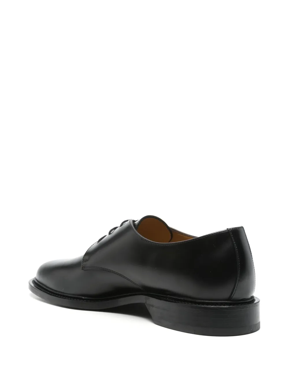Common Projects leather derby shoes Black
