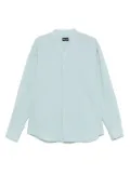 Giorgio Armani textured shirt - Blue