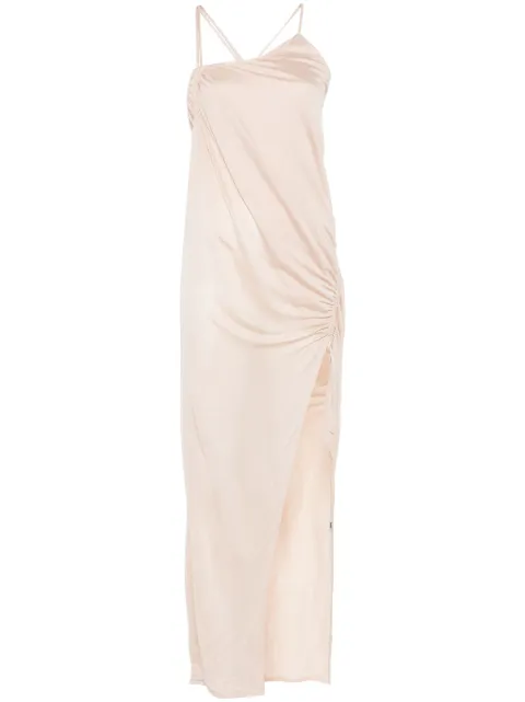 Blumarine crepe maxi dress
